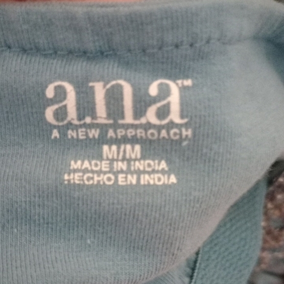 a.n.a Teal Embellished Halter Tank Top - Picture 2 of 7